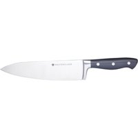 MasterClass Stainless Steel Chef Knife with EdgeKeeper Knife Sharpener Sheath - 20cm