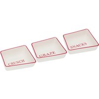 Hollywood Snack Dishes - Set of 3