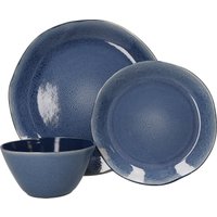 Country Living Renee 12 Piece Dinner Set - Blue