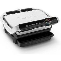 Tefal Gc750D40 Optigrill Elite Intelligent Health Grill, 12 Automatic Settings And Cooking Sensor &Ndash; Stainless Steel