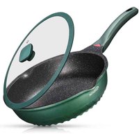 Intignis 3 In 1 - Deep Frying Pan, Saute Pan & Mini Wok, Anti Scratch 28Cm - For All Hob Types