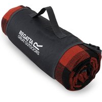 Regatta Matio Picnic Rug Red Check, Size: One Size